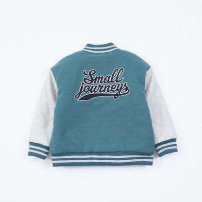 KPBOY 恐龍貼布棒球夾克（90~130）