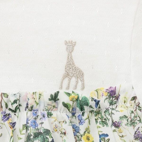 植物圖案長款上衣