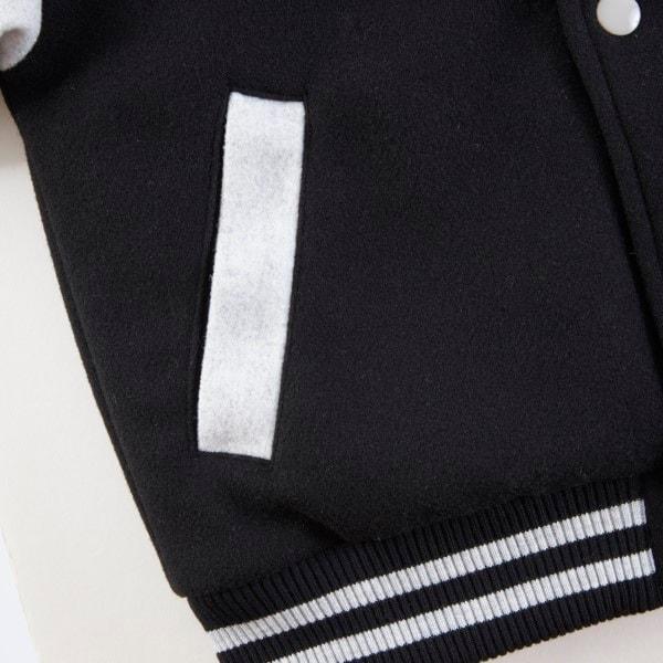 KPBOY 恐龍貼布棒球夾克（90~130）