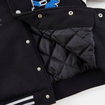 KPBOY 恐龍貼布棒球夾克（90~130）