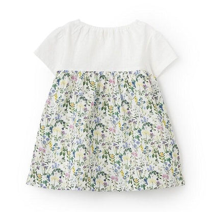 植物圖案長款上衣