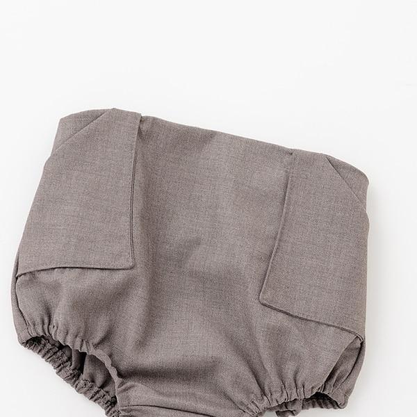 帶領帶連體衣+褲子套裝