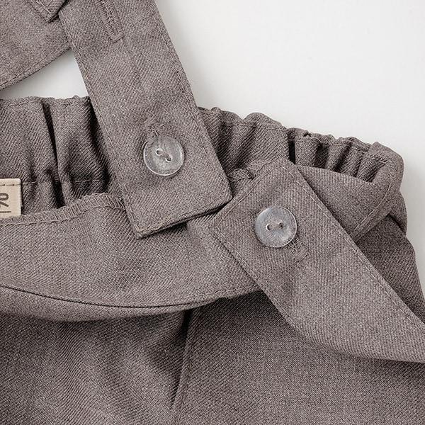 帶領帶連體衣+褲子套裝