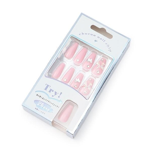 方形長款美甲貼