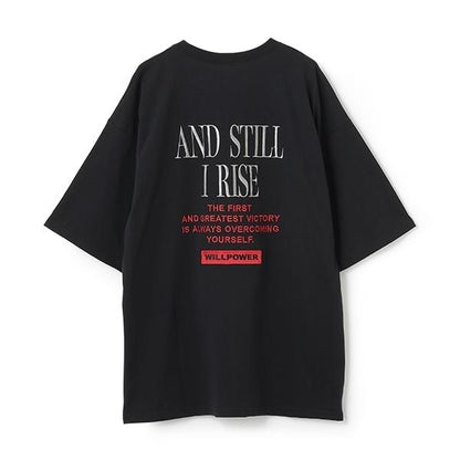 【親子裝】Dad字母刺繡寬鬆短袖T恤