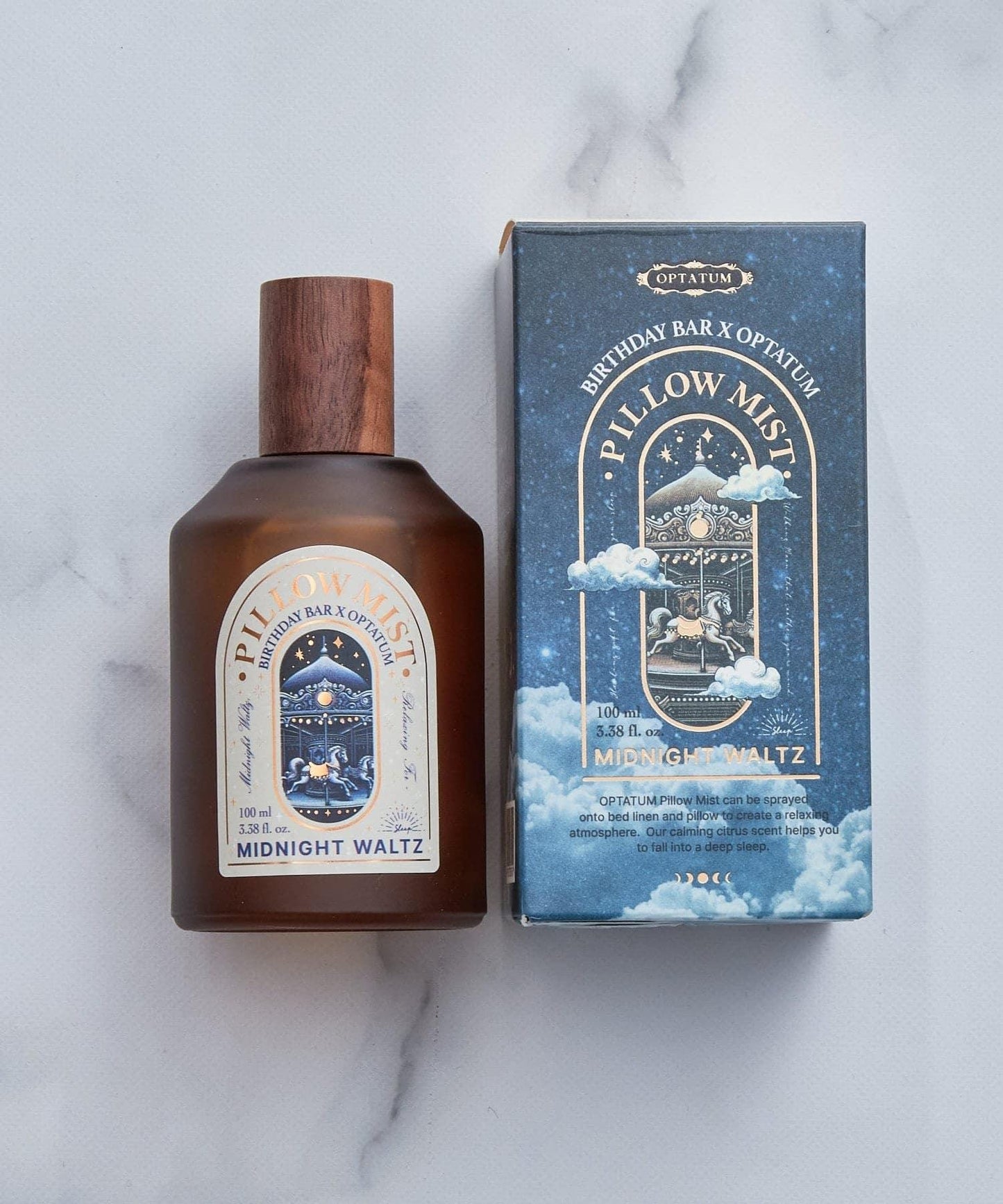 【禮品包裝配送】枕頭噴霧與蒸汽熱敷眼罩套裝