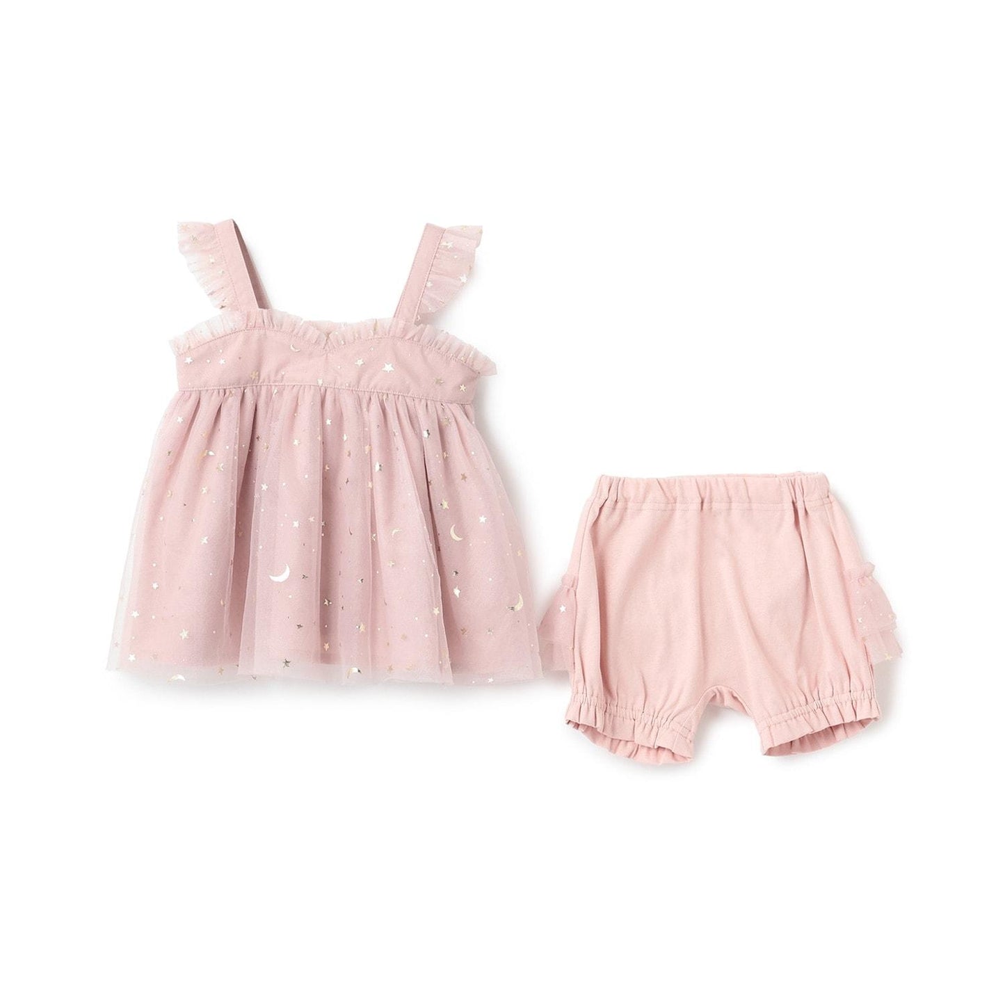 星星網紗連衣裙套裝