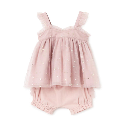 星星網紗連衣裙套裝