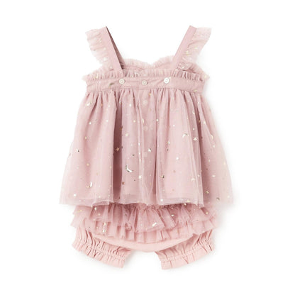 星星網紗連衣裙套裝