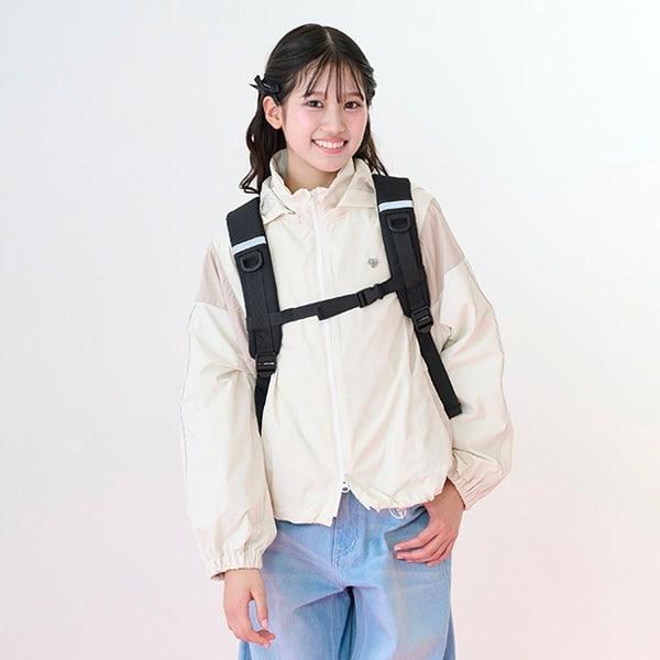 附圓形收納包雙肩揹包