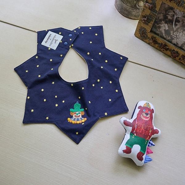 【コロボックル】嬰兒圍兜