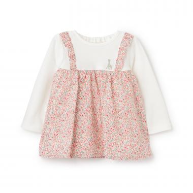 花卉圖案長款上衣【日本製造】