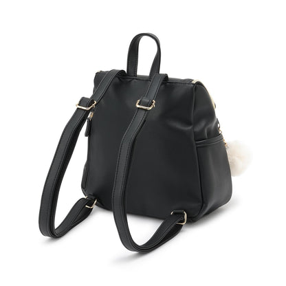 帶吊飾水桶型雙肩包