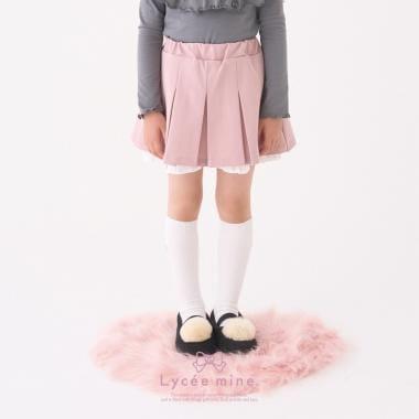 【Lycee mine 芭蕾系列】褶皺百褶裙（帶安全褲）