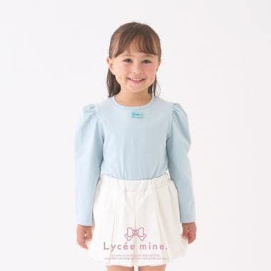 【Lycee mine 芭蕾系列】帶蝴蝶結裝飾墊肩上衣