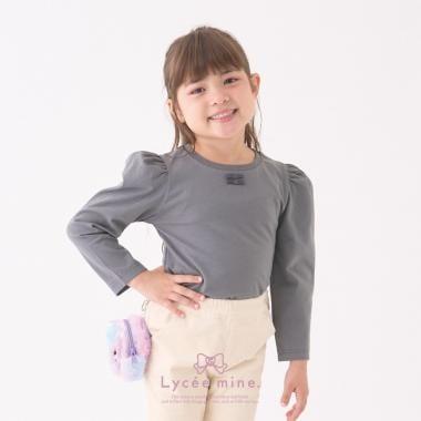 【Lycee mine 芭蕾系列】帶蝴蝶結裝飾墊肩上衣