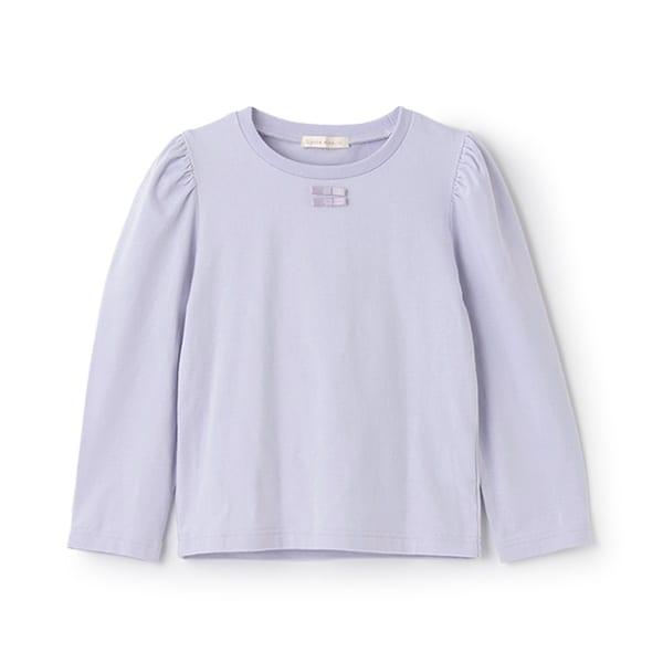 【Lycee mine 芭蕾系列】帶蝴蝶結裝飾墊肩上衣