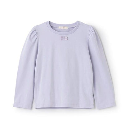 【Lycee mine 芭蕾系列】帶蝴蝶結裝飾墊肩上衣