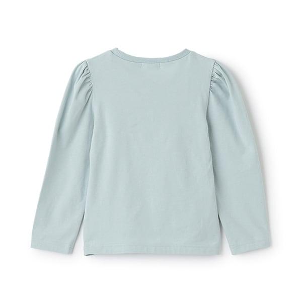 【Lycee mine 芭蕾系列】帶蝴蝶結裝飾墊肩上衣