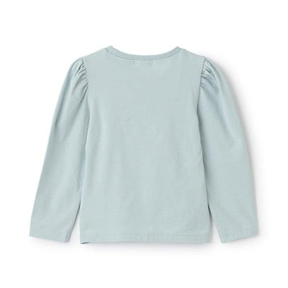【Lycee mine 芭蕾系列】帶蝴蝶結裝飾墊肩上衣