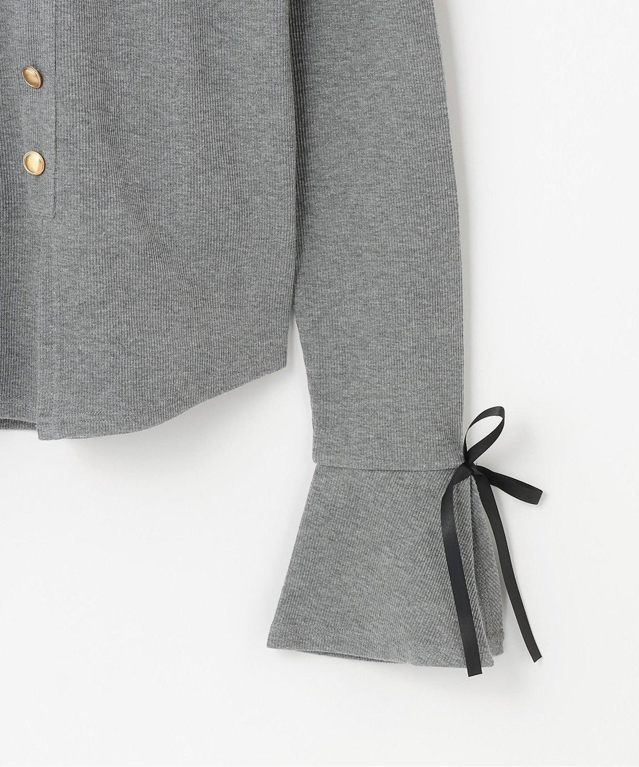 荷葉邊一字肩套頭衫【韓國時尚】