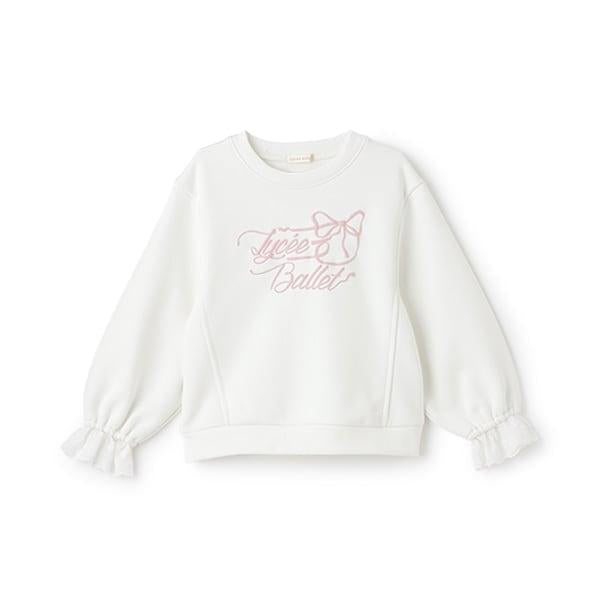 【Lycee mine 芭蕾系列】袖口蕾絲衛衣