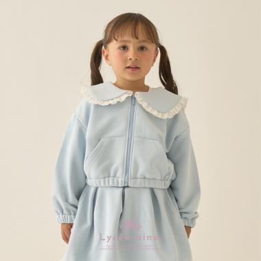 【Lycee mine 芭蕾系列】【可成套搭配】水手領全拉鍊衛衣