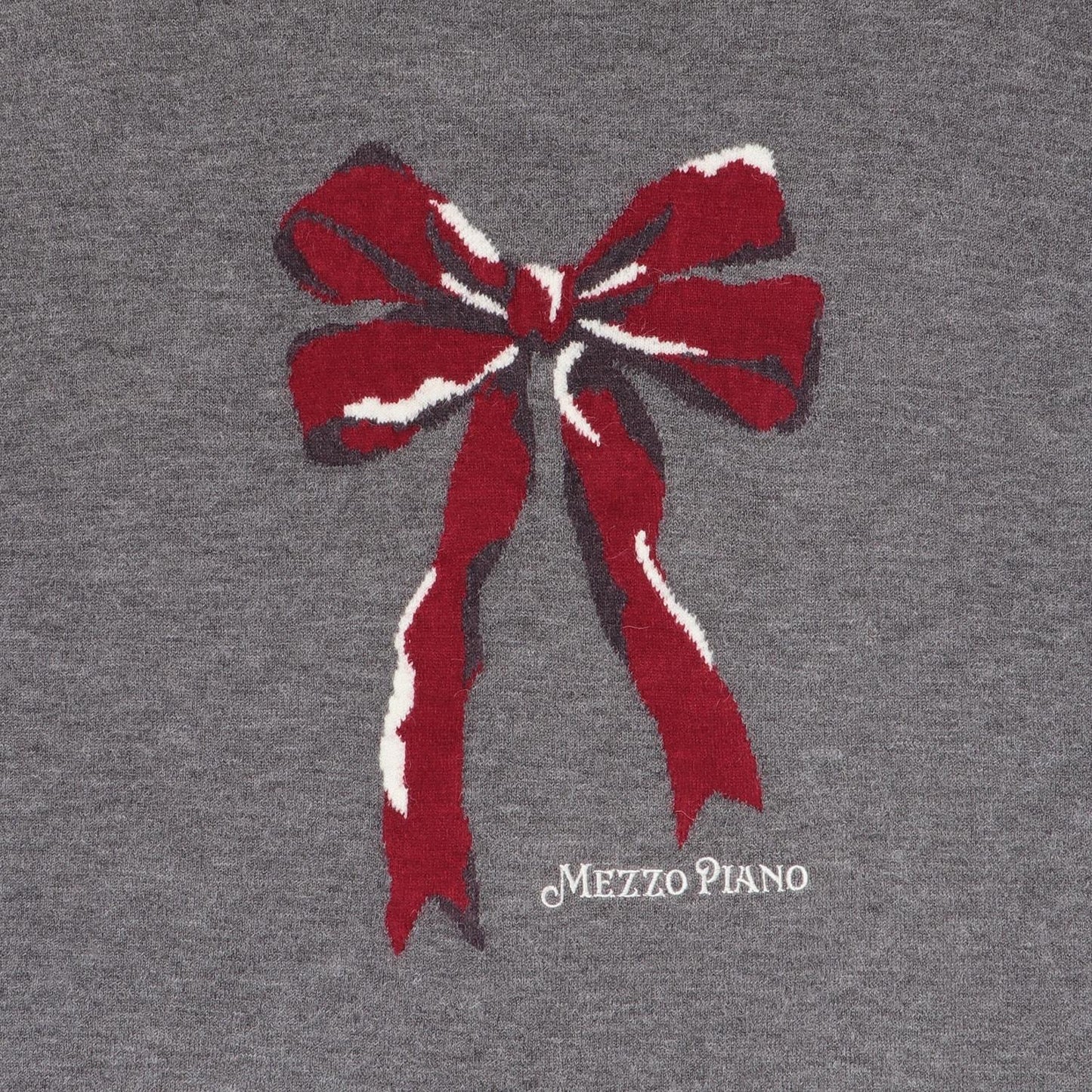 寬鬆蝴蝶結針織衫