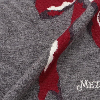 寬鬆蝴蝶結針織衫