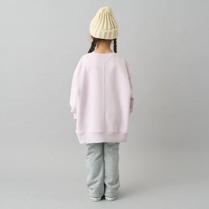 【日常標準服飾系列】【吸水速幹】立體感拼色縫線寬鬆衛衣