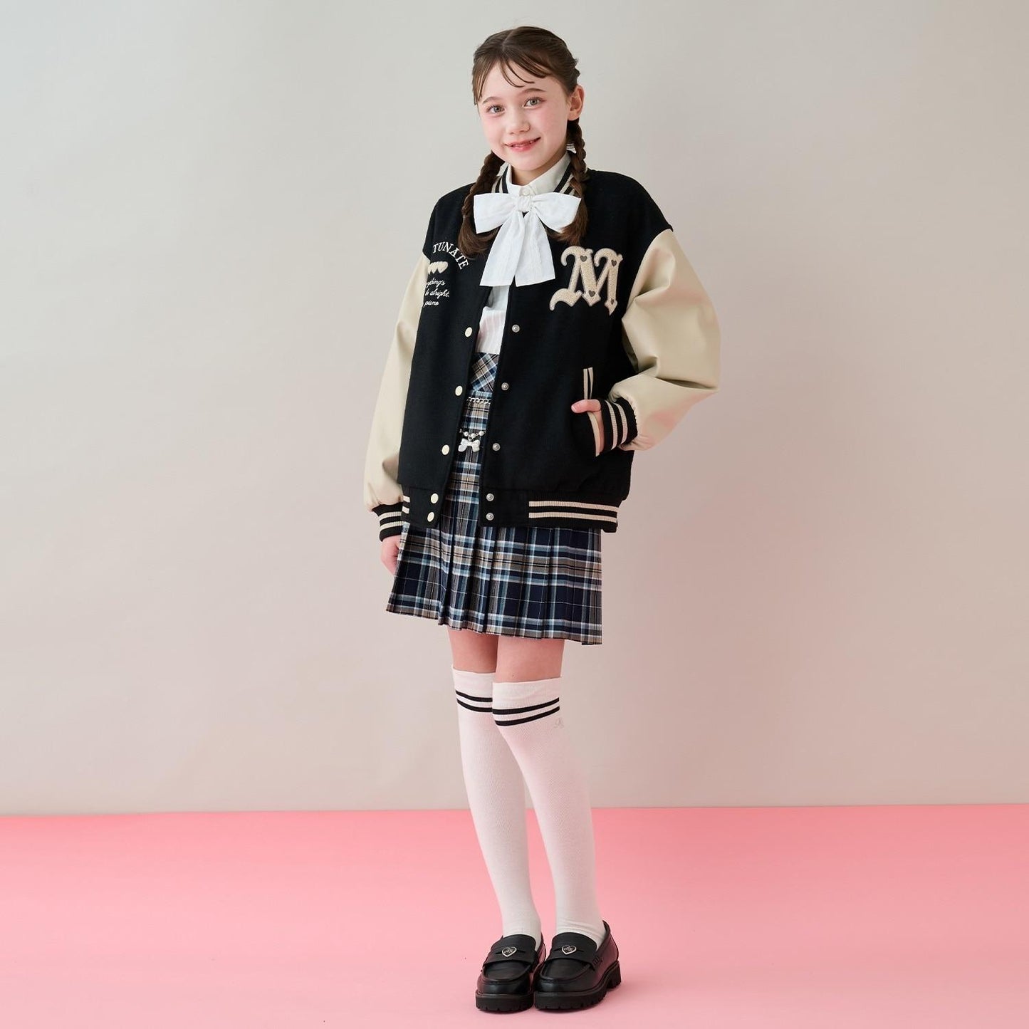 少女風棒球夾克