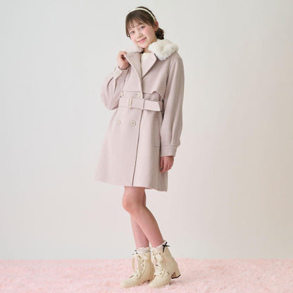 緞面蝴蝶結波浪邊短靴