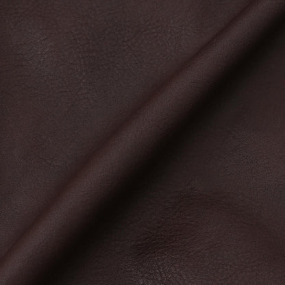 蝴蝶結貼飾仿皮夾克（配仿毛領）