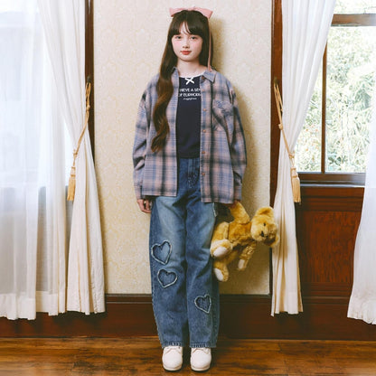 緞面蝴蝶結波浪邊短靴