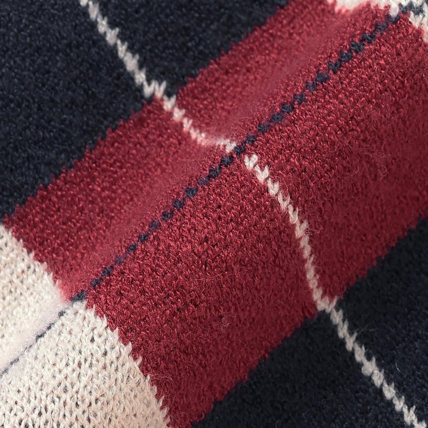 菱格針織T恤套裝