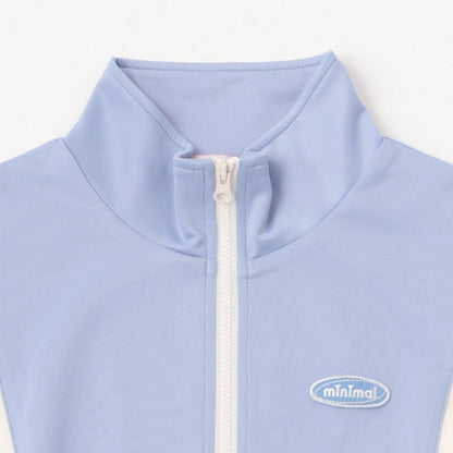 全拉鍊外套+半身裙套裝