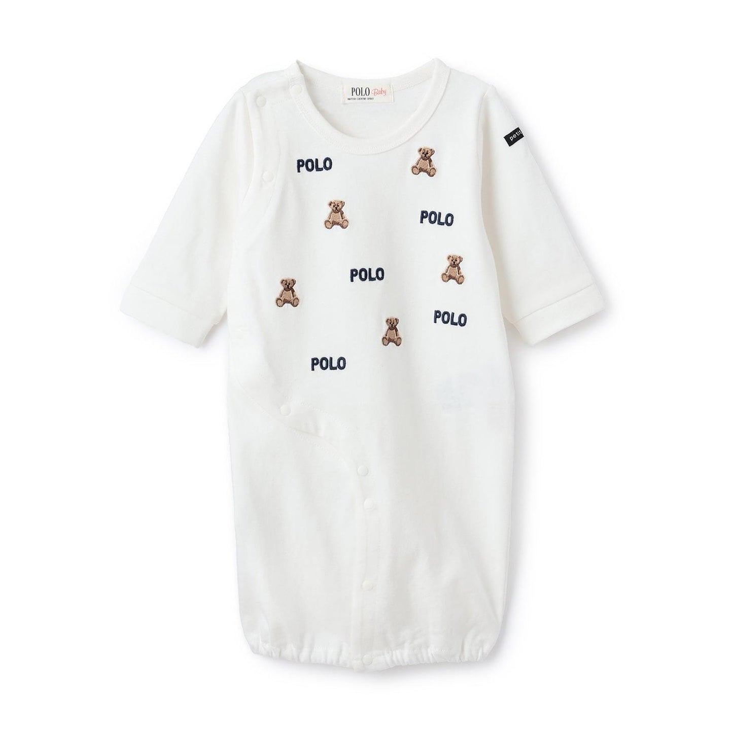 【POLO BCS】圖案刺繡長袖兩用連體衣