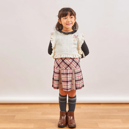 麻花紋提花背心