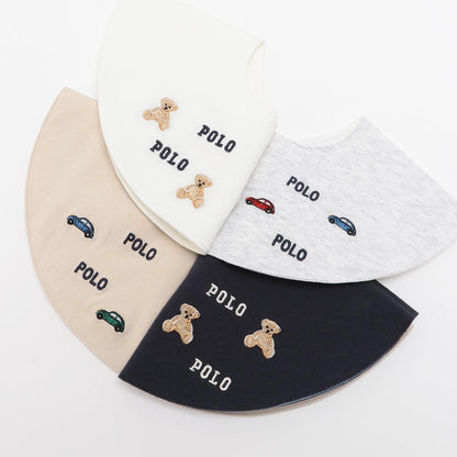 【POLO BCS】圖案刺繡圍兜