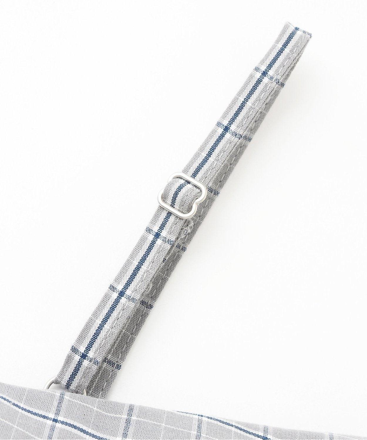 帶標誌牌格子襯衫【韓國時尚】