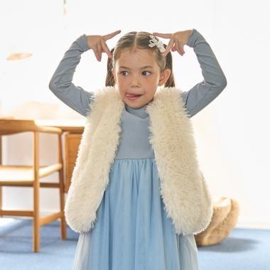 【蓬鬆柔軟】毛絨馬甲