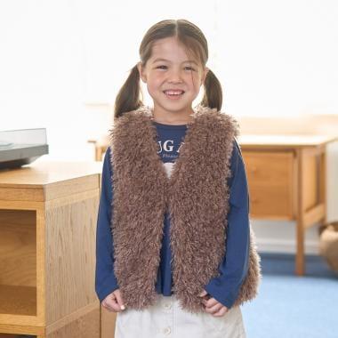 【蓬鬆柔軟】毛絨馬甲