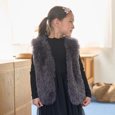 【蓬鬆柔軟】毛絨馬甲