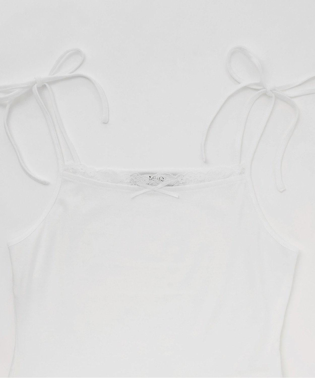 荷葉邊層疊吊帶套裝【韓國時尚】