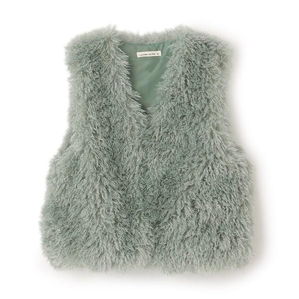 【蓬鬆柔軟】毛絨馬甲