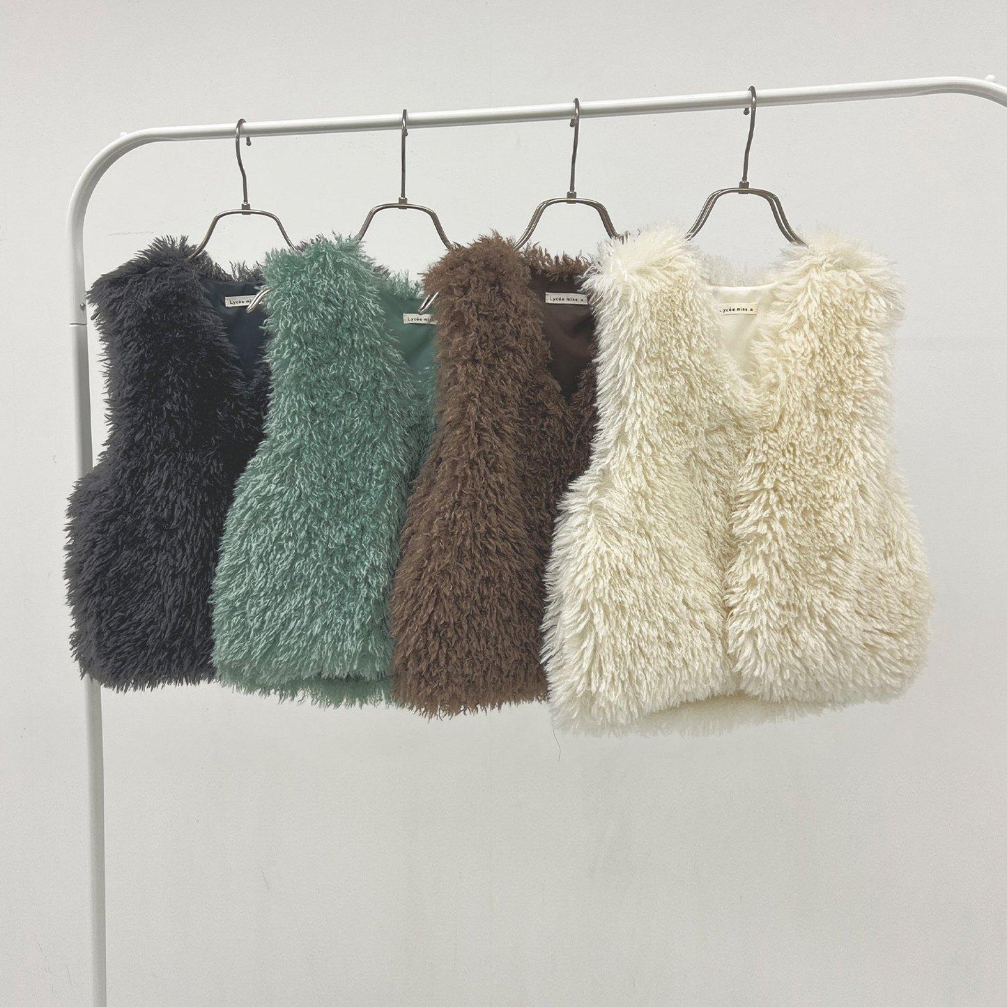 【蓬鬆柔軟】毛絨馬甲