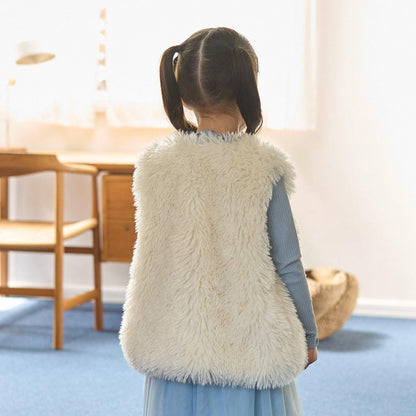 【蓬鬆柔軟】毛絨馬甲