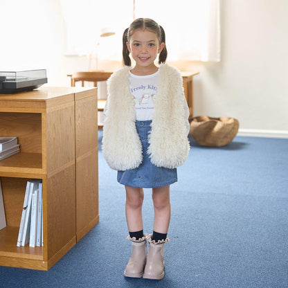 【蓬鬆柔軟】毛絨馬甲