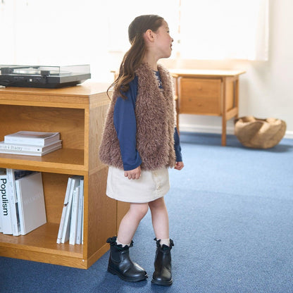 【蓬鬆柔軟】毛絨馬甲