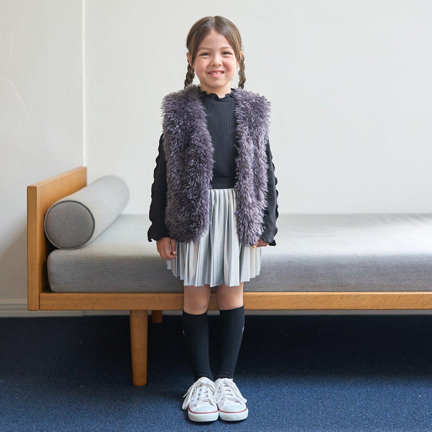 【蓬鬆柔軟】毛絨馬甲